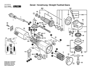 BOSCH GWS 7-115 - 0601800542
