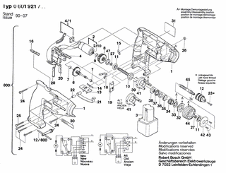 BOSCH GBM 7,2 VE - 0601921742