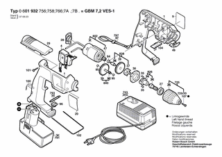 BOSCH GBM 7,2 VES-1 - 06019327A2