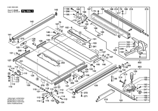 BOSCH GTS 10 XC - 0601B30041
