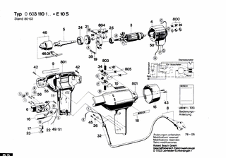 BOSCH Bohrmaschine - 0603110141