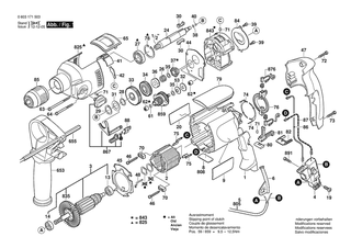BOSCH PSB 850-2 RE (Auto-Lock) - 0603171542