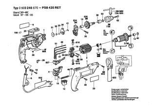 BOSCH PSB 420 RET - 0603246676