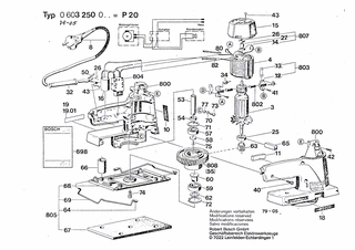 BOSCH P 20 - 0603250042