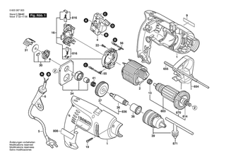 BOSCH PSB 500 (keyed chuck) - 0603387042