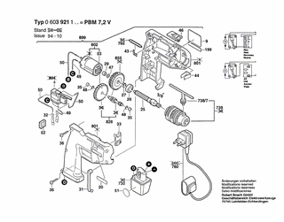 BOSCH PBM 7,2 V - 0603921142