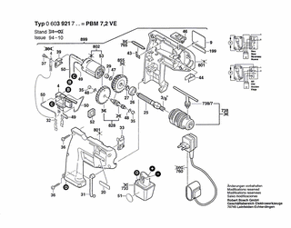 BOSCH PBM 7,2 VE - 0603921742
