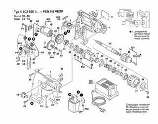 BOSCH PSB 9,6 VESP - 0603926342