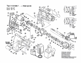 BOSCH PSB 9,6 VE - 0603926742