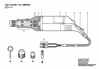 BOSCH MBM 42 - 0603961042