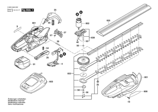 BOSCH AHS 52 LI - 3600H49003