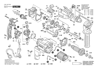 BOSCH GSB 24-2 - 3601A9C970