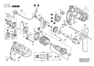 BOSCH GSB 1600 RE - 3601B18160