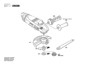 BOSCH GWS 22-230LVI - 3601H91C61