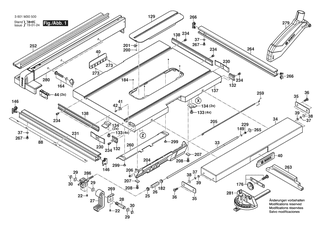 BOSCH GTS 10 J - 3601M30570