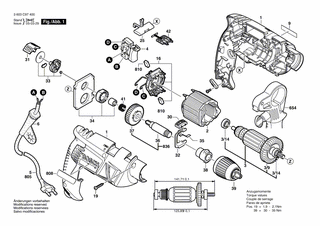 BOSCH PSB 550 RA - 3603C97470