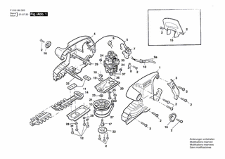 BOSCH HEDGEMASTER 380 - F016L80503