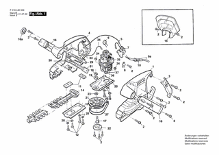 BOSCH HEDGEMASTER 480 PLUS - F016L80509