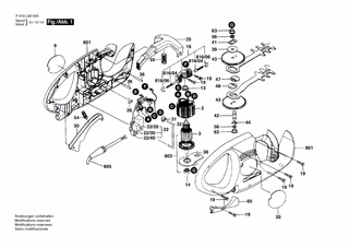 BOSCH HEDGEMASTER II 481 - F016L80945