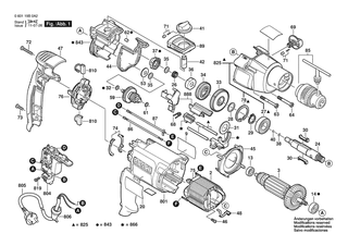 BOSCH GSB 20 BR/LAM BARE - 060119B014