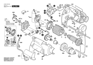 BOSCH GSB 16 RE - 0601247612