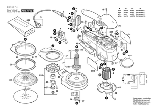 BOSCH GEX 150 AC - 0601372714