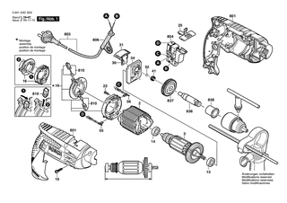 BOSCH GSB 13 RE - 3601A3D5D0