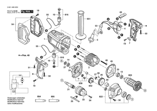 BOSCH GBM 1600RE - 3601AB00D0