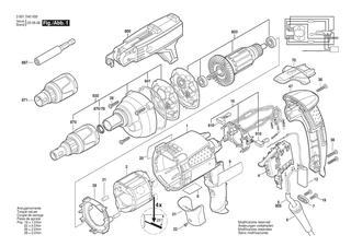 BOSCH GSR 6-25 TE - 3601D450D0