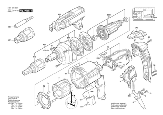 BOSCH GSR 6-25 TE - 3601D450D4