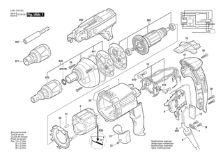 BOSCH GSR 6-25 TE - 3601D450E1