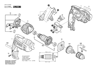 BOSCH GBM 10 RE - 3601D736E0