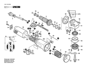 BOSCH GWS 7-115 - 3601H008D0