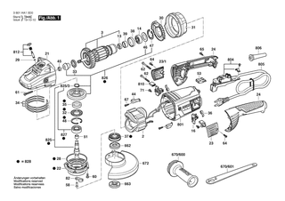 BOSCH GWS 22-180 Bare - 3601HA10E0