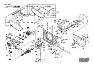 BOSCH GTS 10 - 3601L302E0