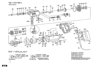 BOSCH UB2J75 UB2/75 - 0601102004