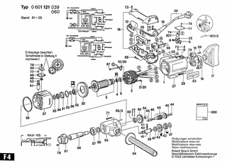 BOSCH Zweigang-Bohrmaschine - 0601121039