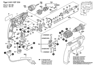 BOSCH GBM 10 KRE - 0601137539
