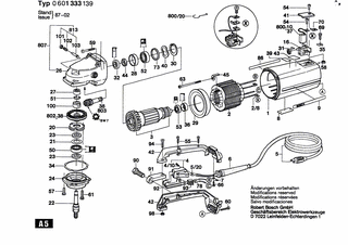 BOSCH Winkelschleifer - 0601333139