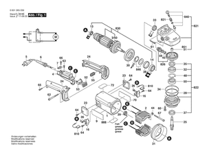 BOSCH GWS 22-14 - 0601365039