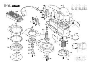 BOSCH GEX 125 AC - 0601372539