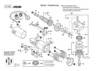 BOSCH GWS 6-115 - 06013750F8