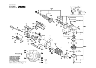 BOSCH GWS 10-125 C - 0601382739