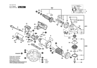 BOSCH GWS 10-125 CE - 0601383739