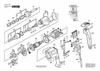 BOSCH 1422 VSR - 0601422539