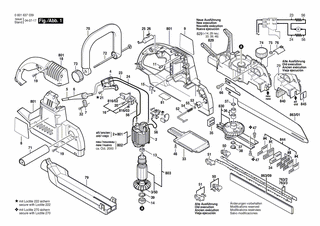 BOSCH Schwerts�ge - 0601637039