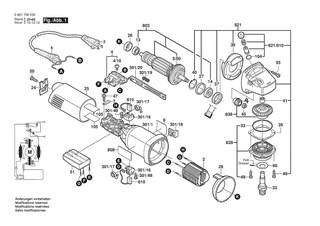 BOSCH GWS 1706 EVS - 0601706239