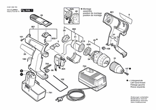 BOSCH GSR 7,2 VES-2 - 0601936754