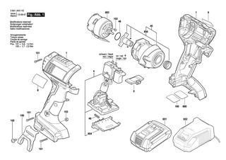 BOSCH IDS181 18V Stand Dut - 06019A9113