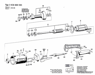 BOSCH Hf-Geradschleifer - 0602222085